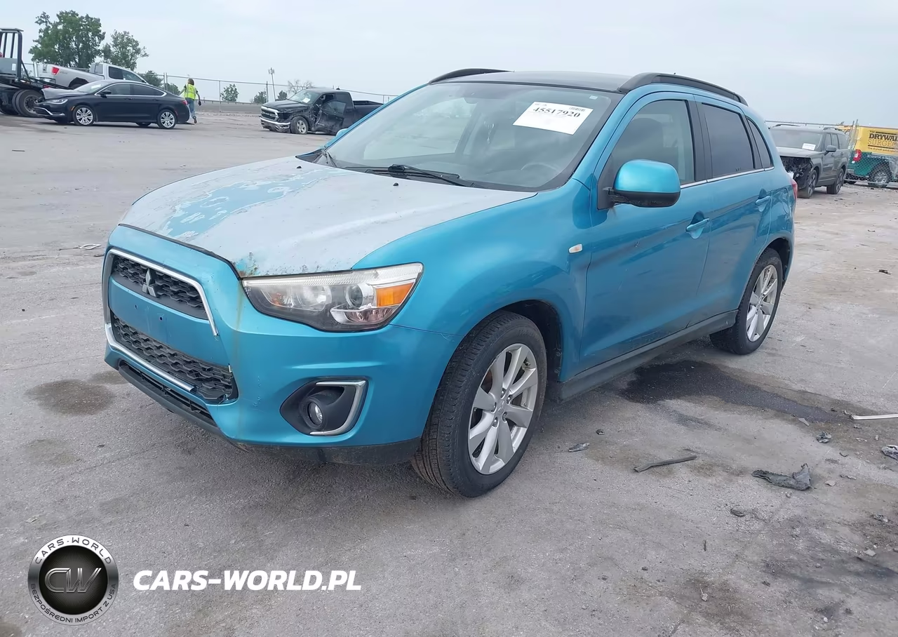 2013 Mitsubishi Outlander Sport Se VIN:4A4AR4AU5DE002489 - 2