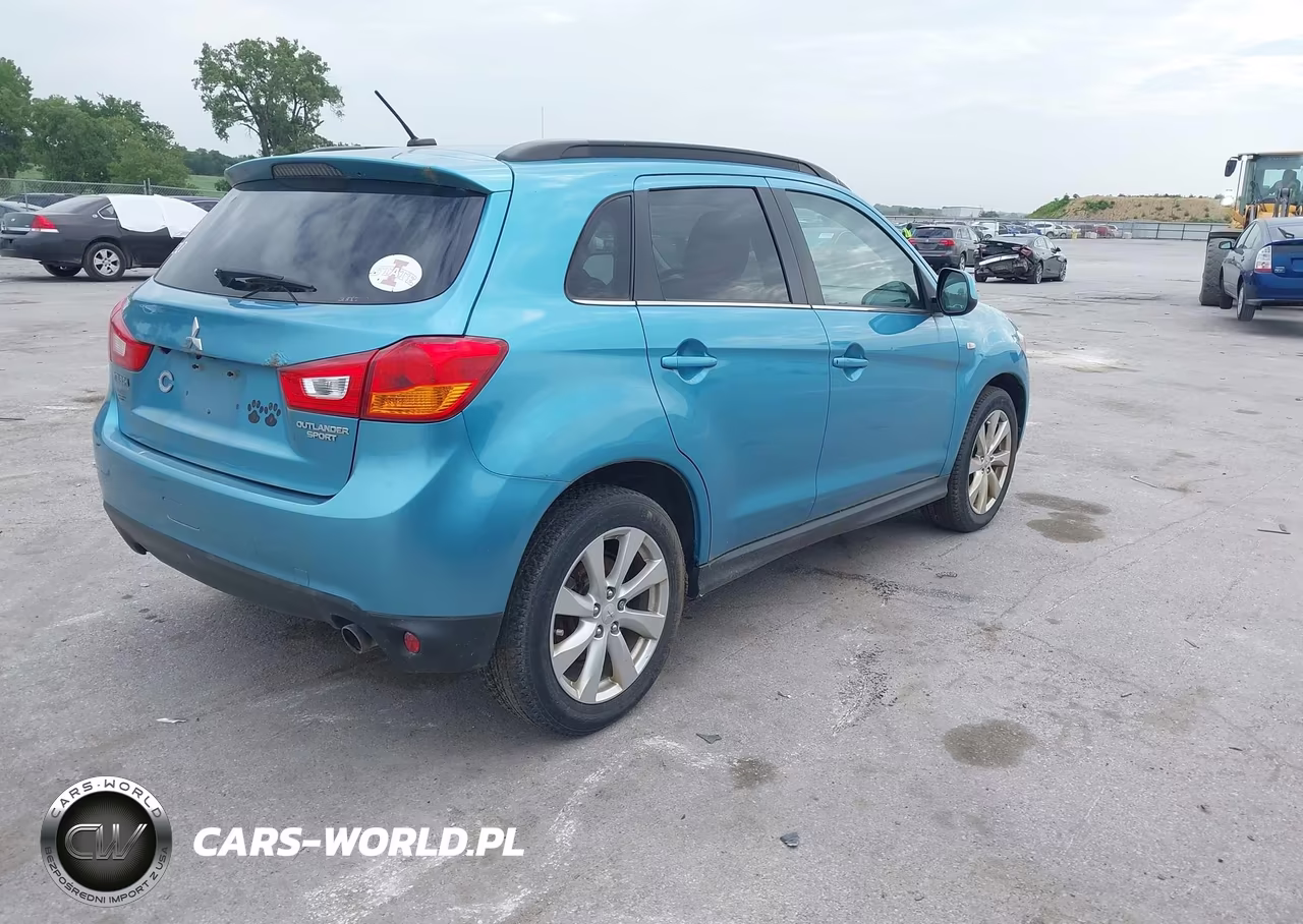 2013 Mitsubishi Outlander Sport Se VIN:4A4AR4AU5DE002489 - 4