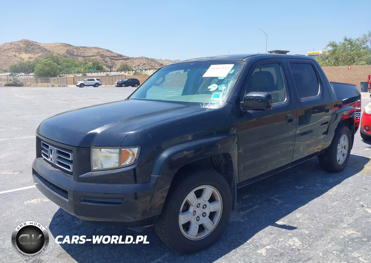 2006 Honda Ridgeline Rtl VIN:2HJYK16576H526485 - 2