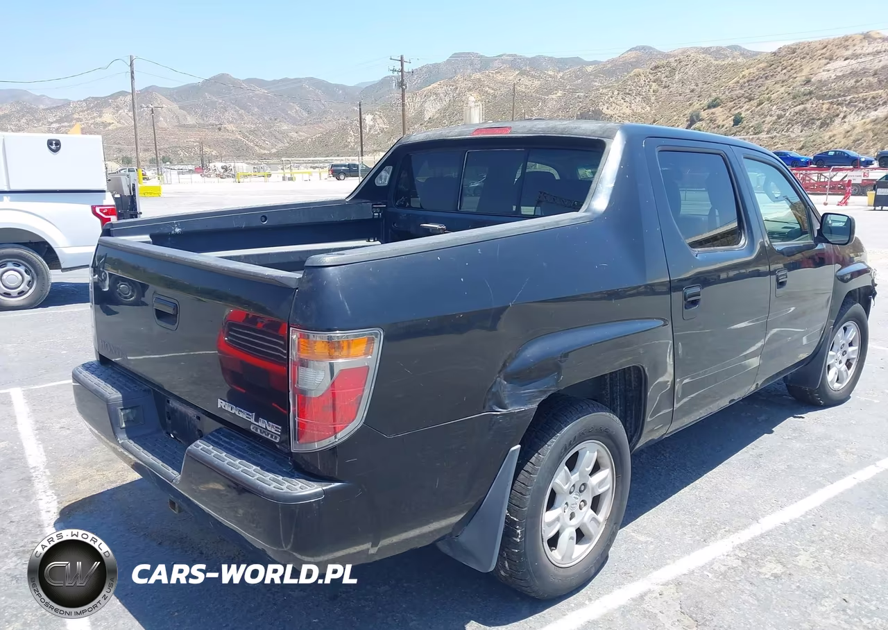 2006 Honda Ridgeline Rtl VIN:2HJYK16576H526485 - 4