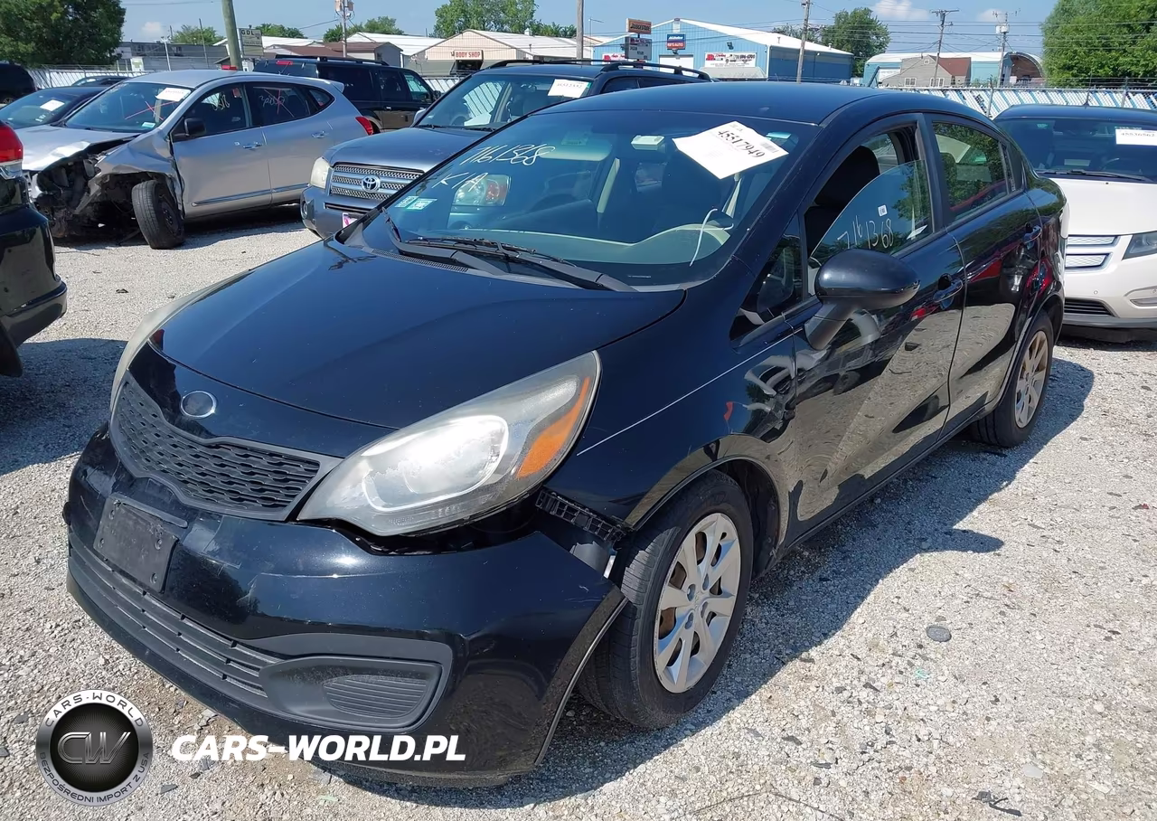 2013 Kia Rio Lx VIN:KNADM4A35D6278415 - 2