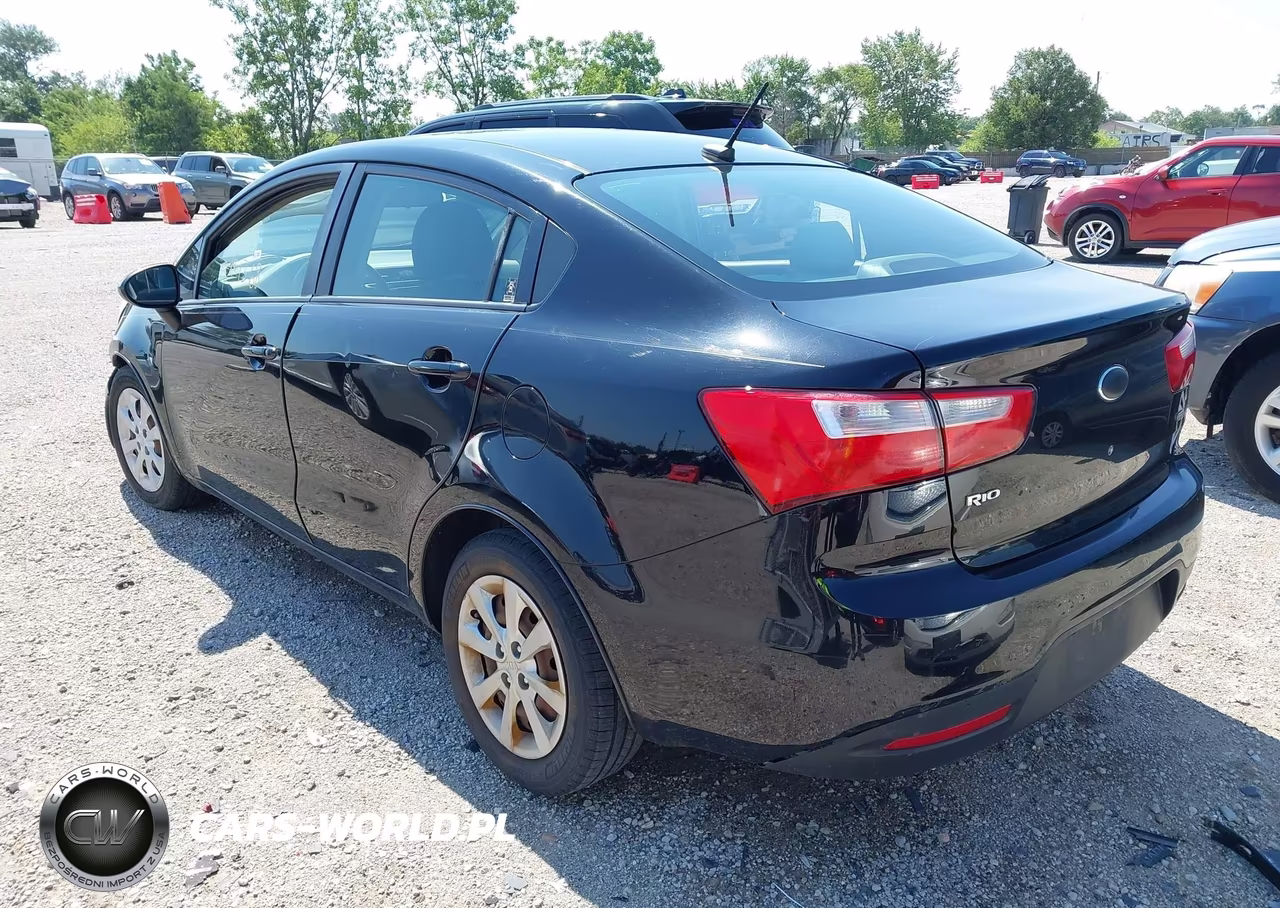 2013 Kia Rio Lx VIN:KNADM4A35D6278415 - 3