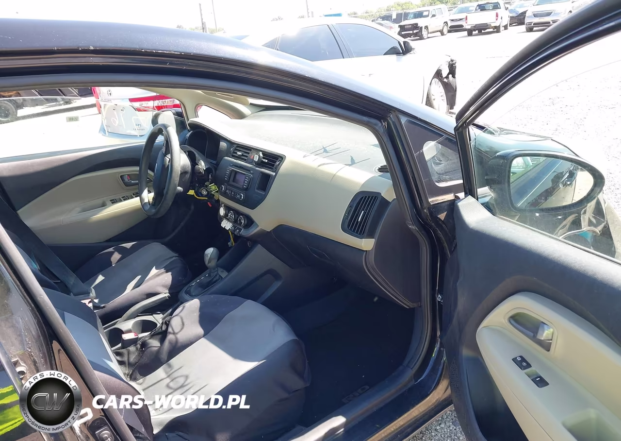 2013 Kia Rio Lx VIN:KNADM4A35D6278415 - 5