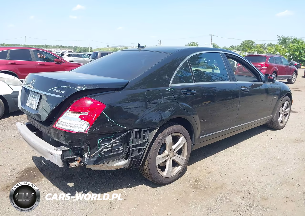 2012 Mercedes-Benz S 550 4Matic VIN:WDDNG9EBXCA453501 - 4