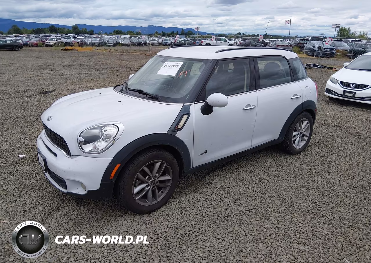 2011 Mini Cooper S Countryman VIN:WMWZC5C57BWL55490 - 2