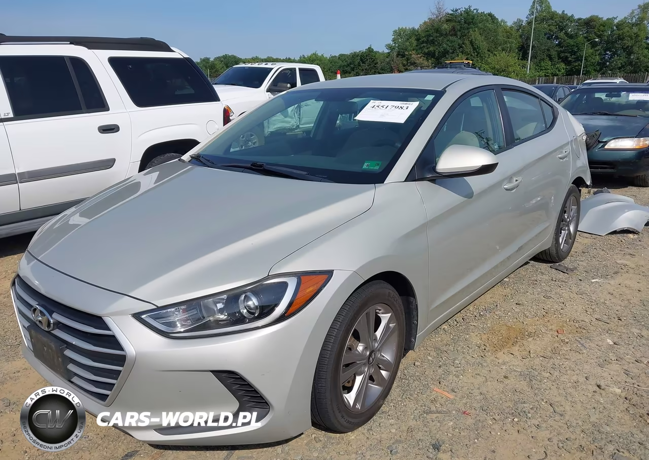2018 Hyundai Elantra Sel VIN:KMHD84LF4JU471687 - 2