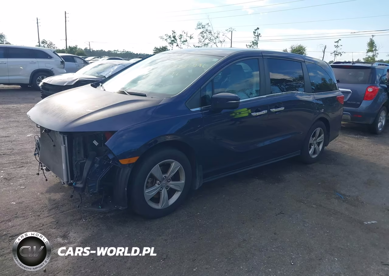 2018 Honda Odyssey Ex VIN:5FNRL6H52JB085654 - 2