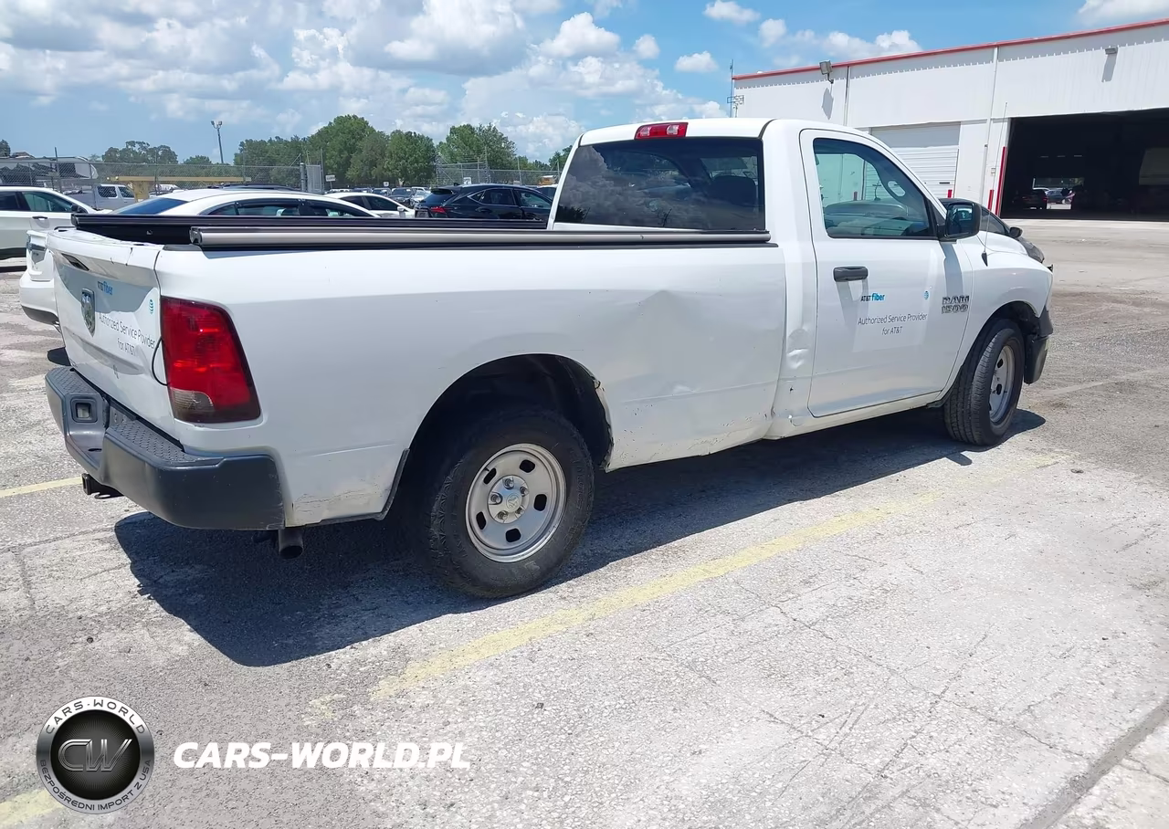 2014 Ram 1500 Tradesman VIN:3C6JR6DG7EG278070 - 4