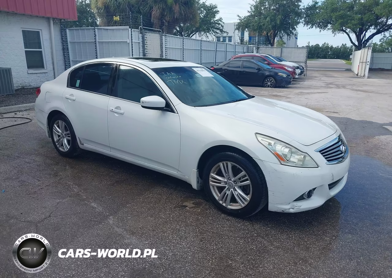 2012 Infiniti G25 Journey