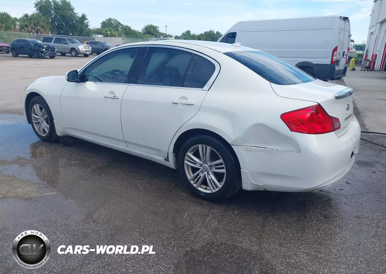 2012 Infiniti G25 Journey VIN:JN1DV6AP8CM812499 - 3