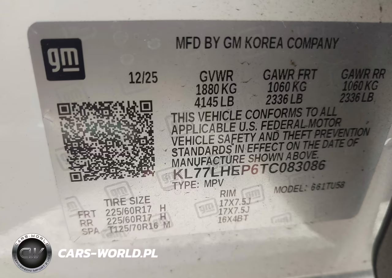 2026 Chevrolet Trax Fwd Lt VIN:KL77LHEP6TC083086 - 9