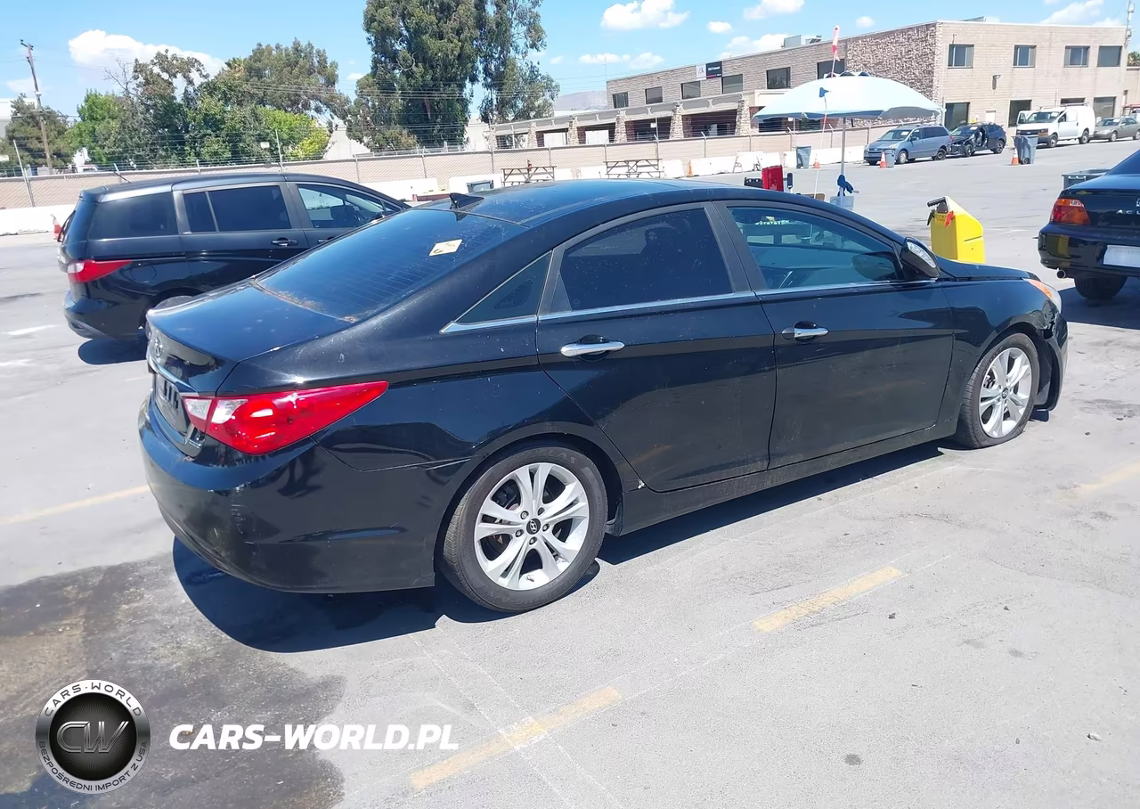 2012 Hyundai Sonata Limited VIN:5NPEC4AC3CH451864 - 4