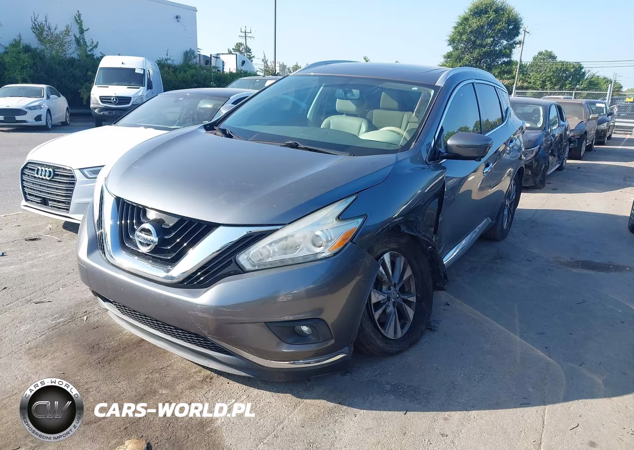 2016 Nissan Murano Sl VIN:5N1AZ2MG9GN131210 - 2
