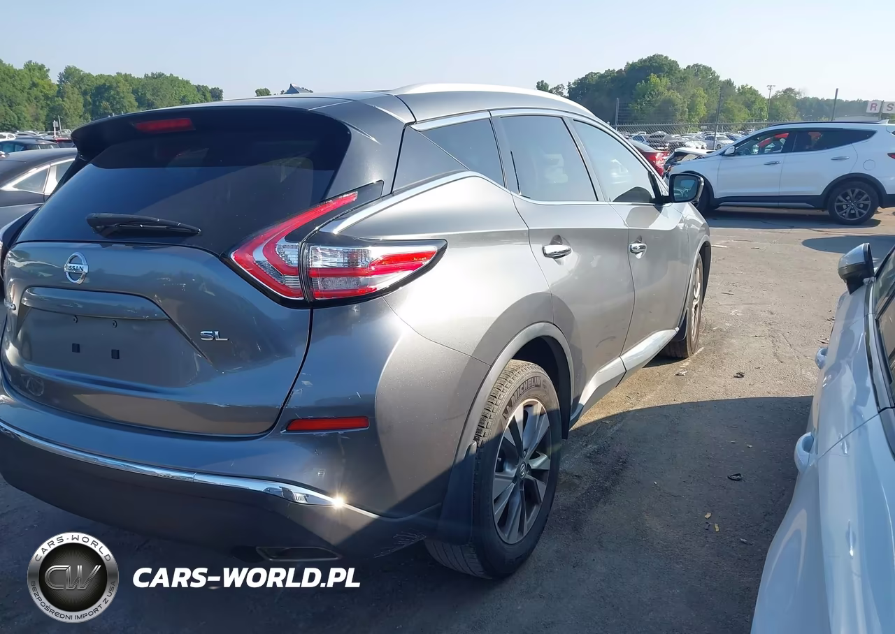 2016 Nissan Murano Sl VIN:5N1AZ2MG9GN131210 - 4