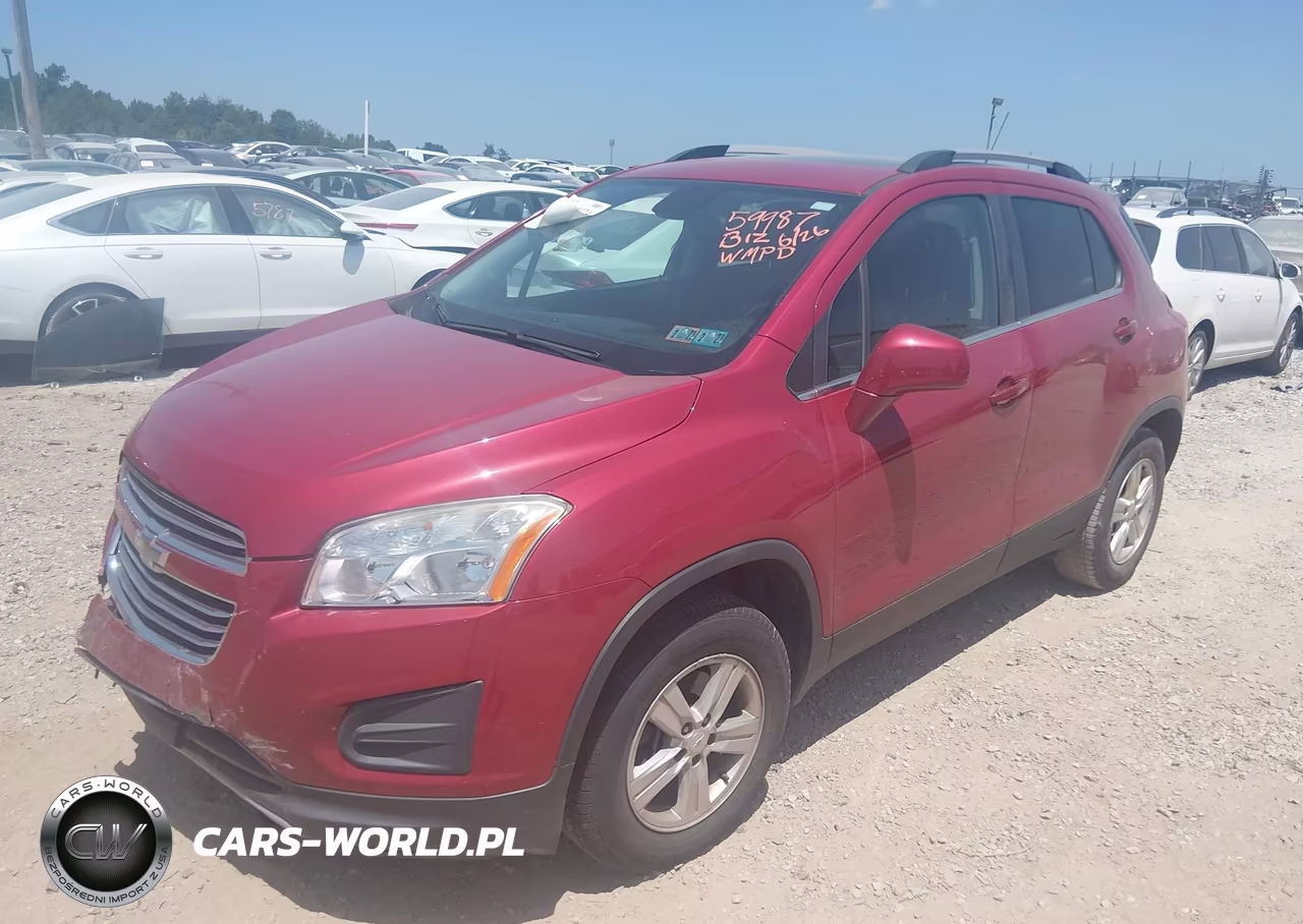 2015 Chevrolet Trax Lt VIN:KL7CJRSB9FB239151 - 2