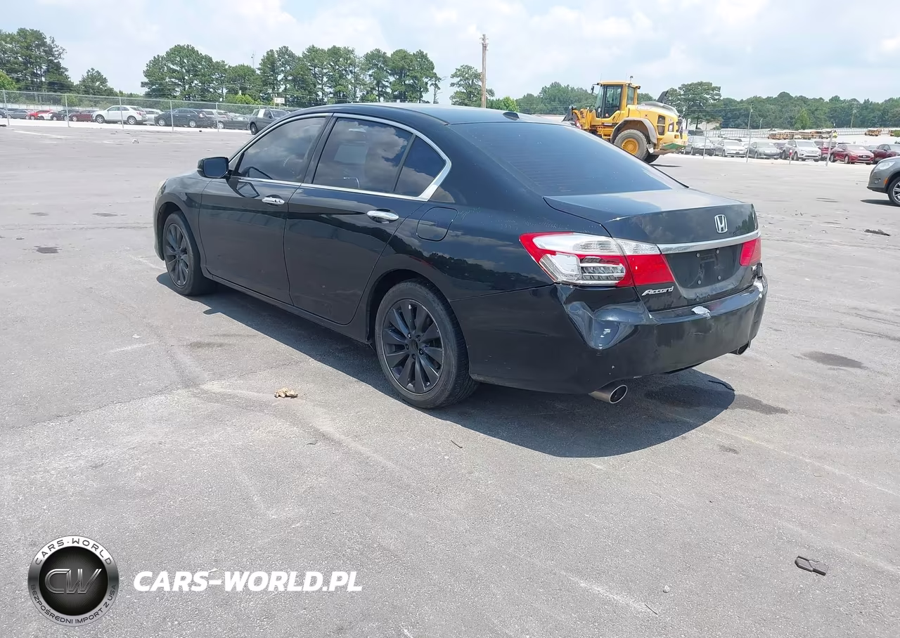 2014 Honda Accord Ex-L V-6 VIN:1HGCR3F83EA017217 - 3