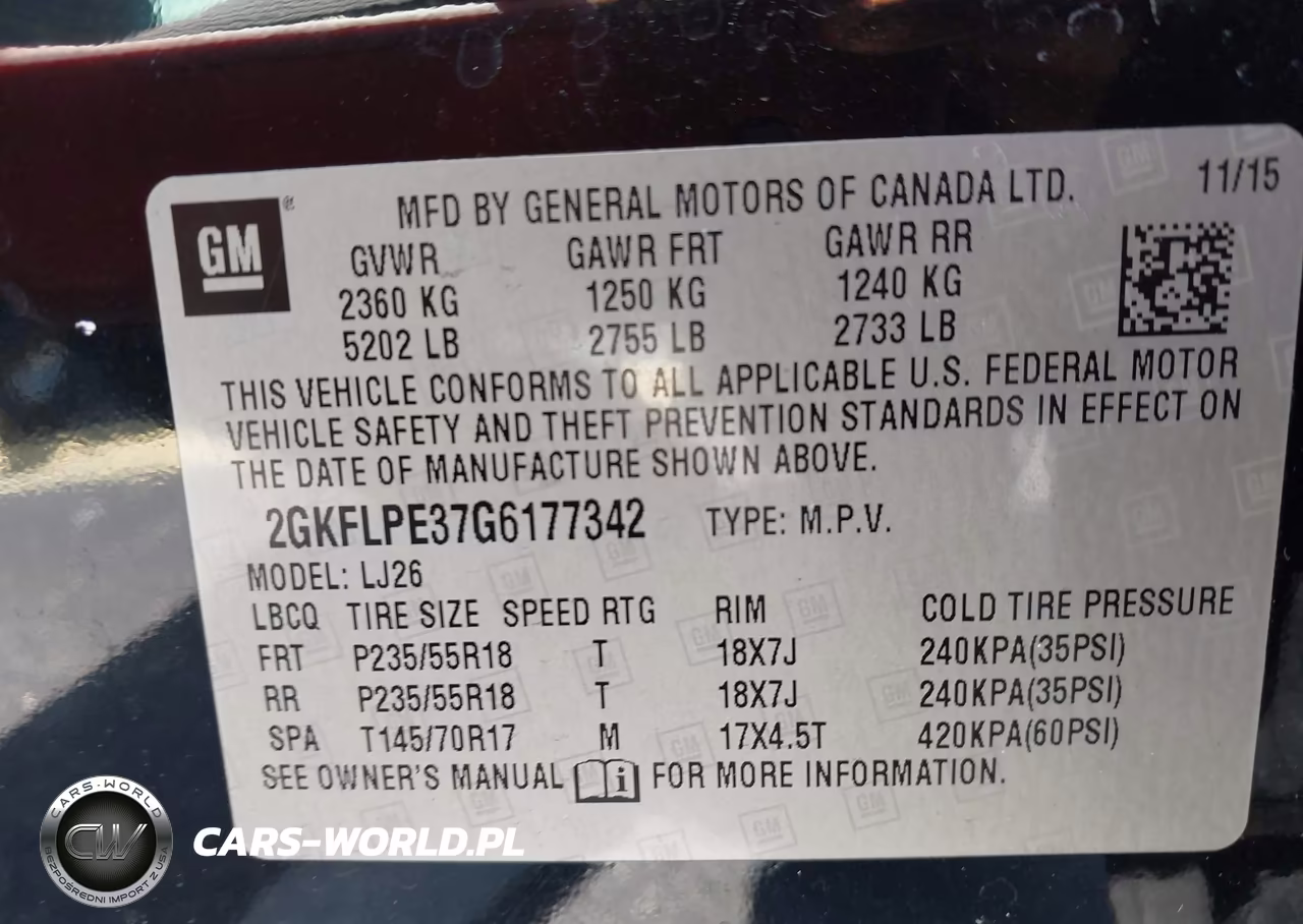 2016 GMC Terrain Slt VIN:2GKFLPE37G6177342 - 9