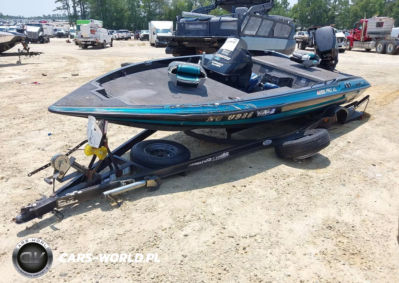1995 Stratos 18' Boat-Trailer Has No Title VIN:BNZ8A116G495 - 12