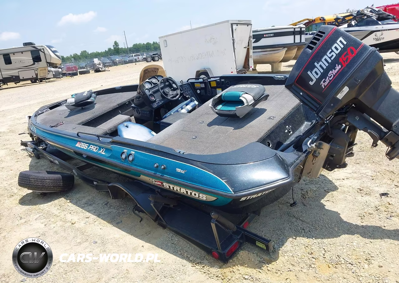 1995 Stratos 18' Boat-Trailer Has No Title VIN:BNZ8A116G495 - 14