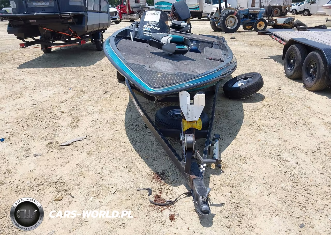 1995 Stratos 18' Boat-Trailer Has No Title VIN:BNZ8A116G495 - 16