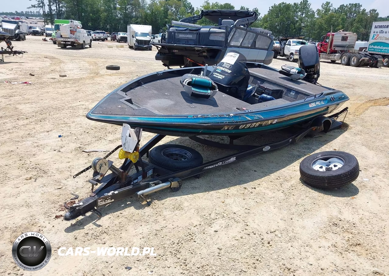 1995 Stratos 18' Boat-Trailer Has No Title VIN:BNZ8A116G495 - 2
