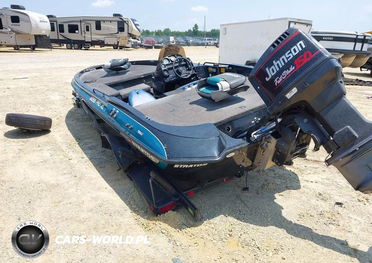1995 Stratos 18' Boat-Trailer Has No Title VIN:BNZ8A116G495 - 3