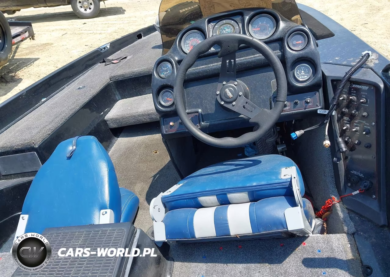 1995 Stratos 18' Boat-Trailer Has No Title VIN:BNZ8A116G495 - 5