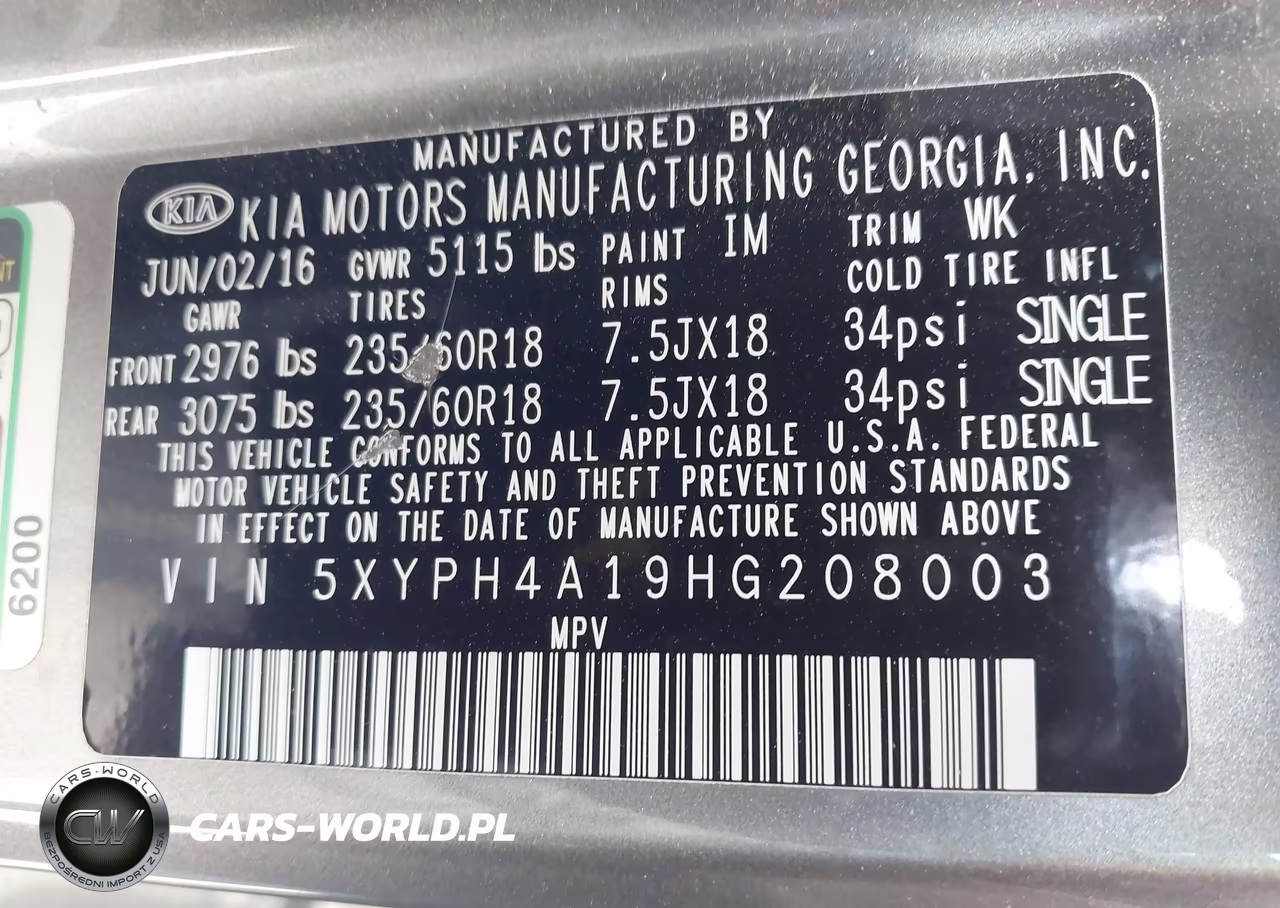 2017 Kia Sorento 2.0T Ex VIN:5XYPH4A19HG208003 - 9