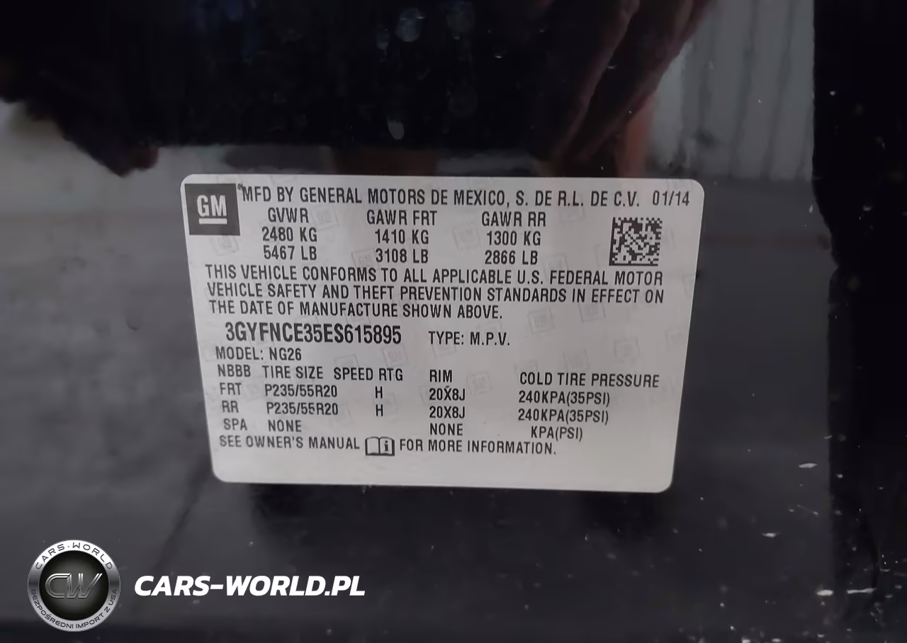 2014 Cadillac Srx Performance Collection VIN:3GYFNCE35ES615895 - 9