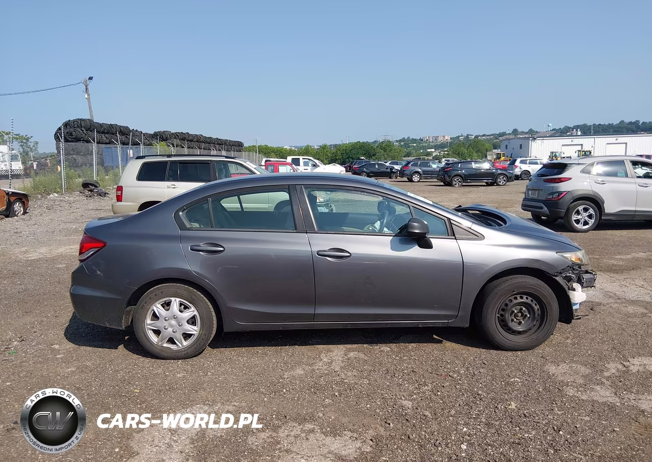 2013 Honda Civic Lx VIN:19XFB2F52DE204086 - 14