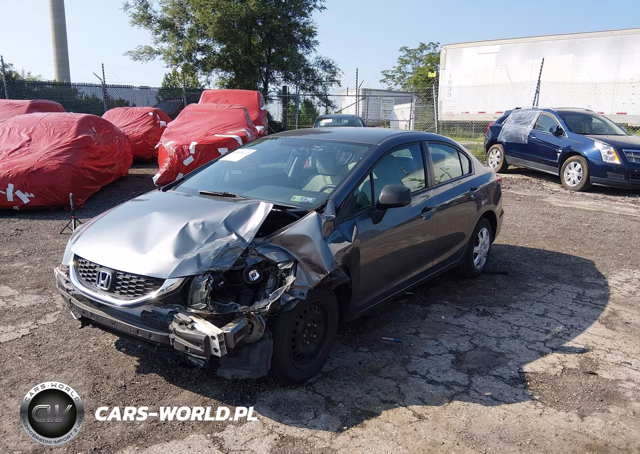 2013 Honda Civic Lx VIN:19XFB2F52DE204086 - 2