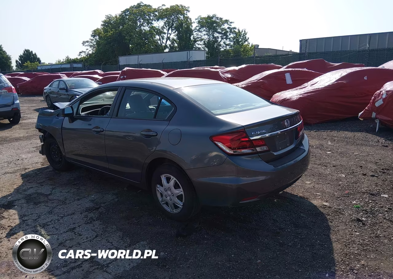 2013 Honda Civic Lx VIN:19XFB2F52DE204086 - 3