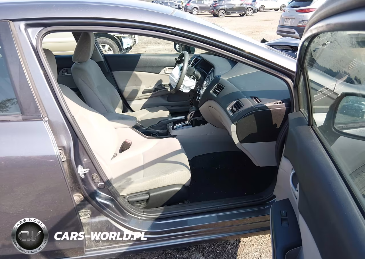 2013 Honda Civic Lx VIN:19XFB2F52DE204086 - 5