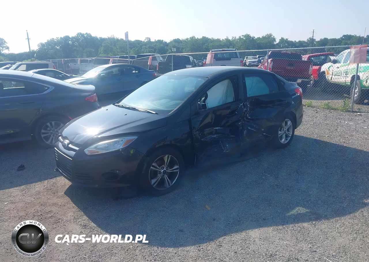 2014 Ford Focus Se VIN:1FADP3F28EL396715 - 2
