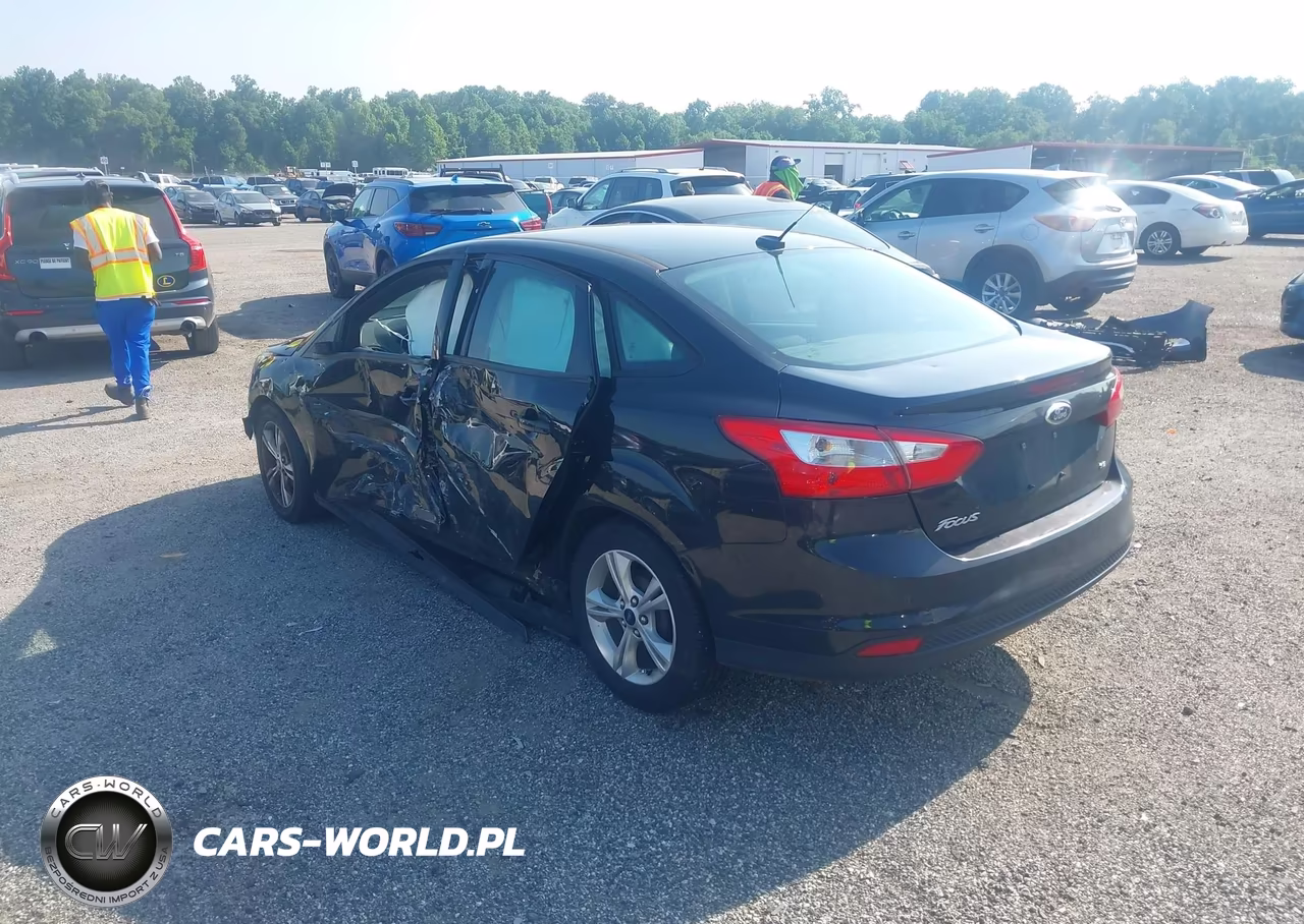 2014 Ford Focus Se VIN:1FADP3F28EL396715 - 3