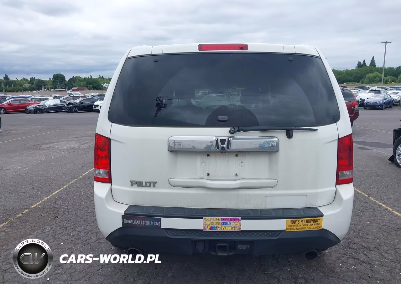 2012 Honda Pilot Ex-L VIN:5FNYF3H73CB044164 - 16
