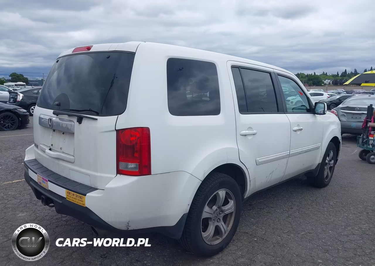2012 Honda Pilot Ex-L VIN:5FNYF3H73CB044164 - 4