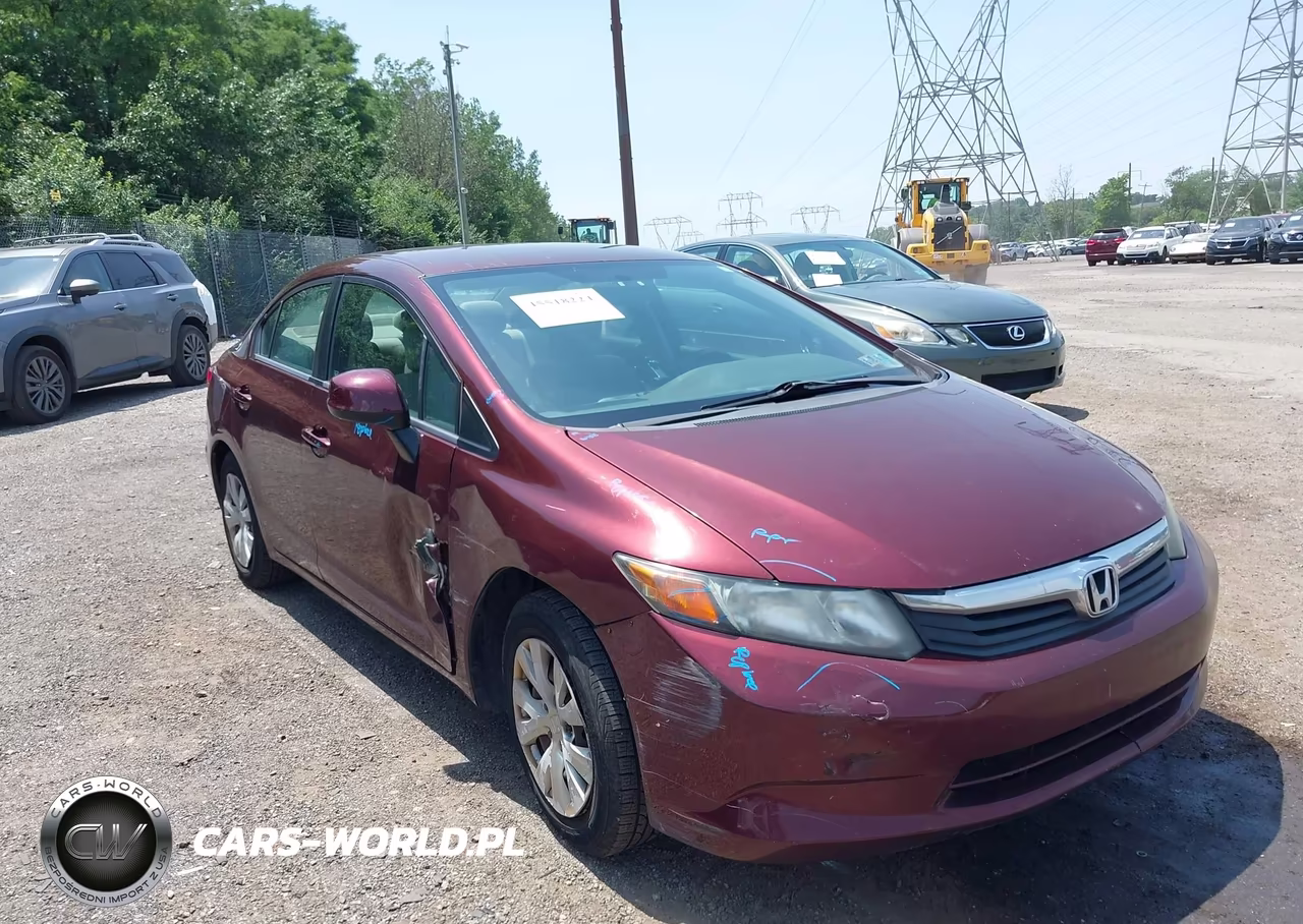 2012 Honda Civic Lx – zdjęcie 1 z 12