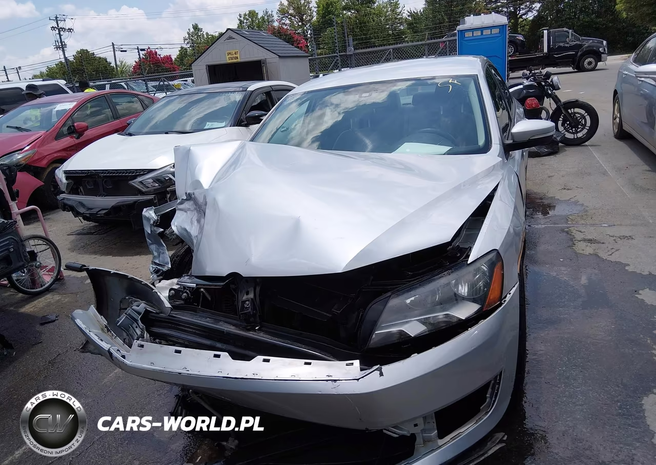 2014 Volkswagen Passat 2.5L S VIN:1VWAP7A38EC018511 - 12