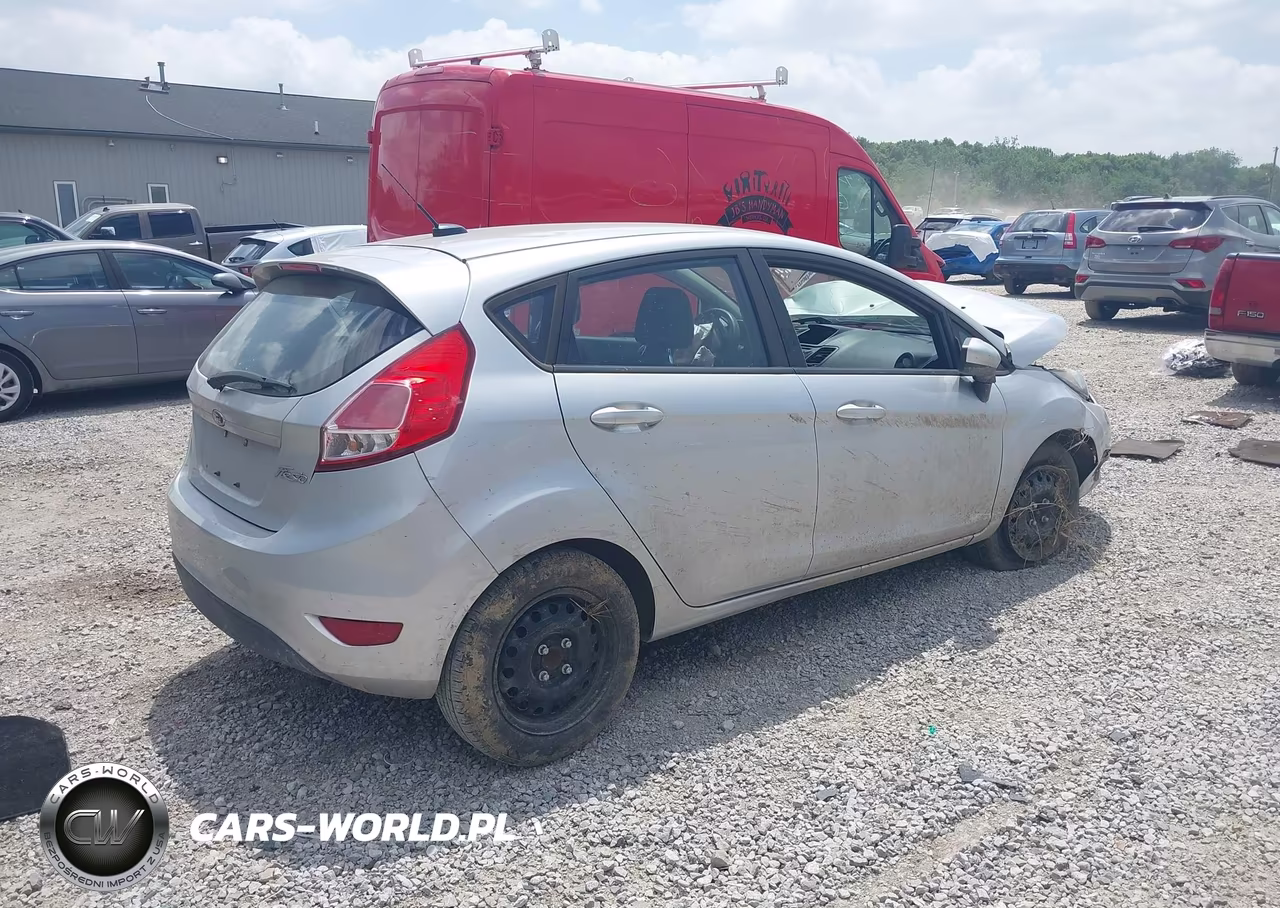 2017 Ford Fiesta S VIN:3FADP4TJ7HM117565 - 4