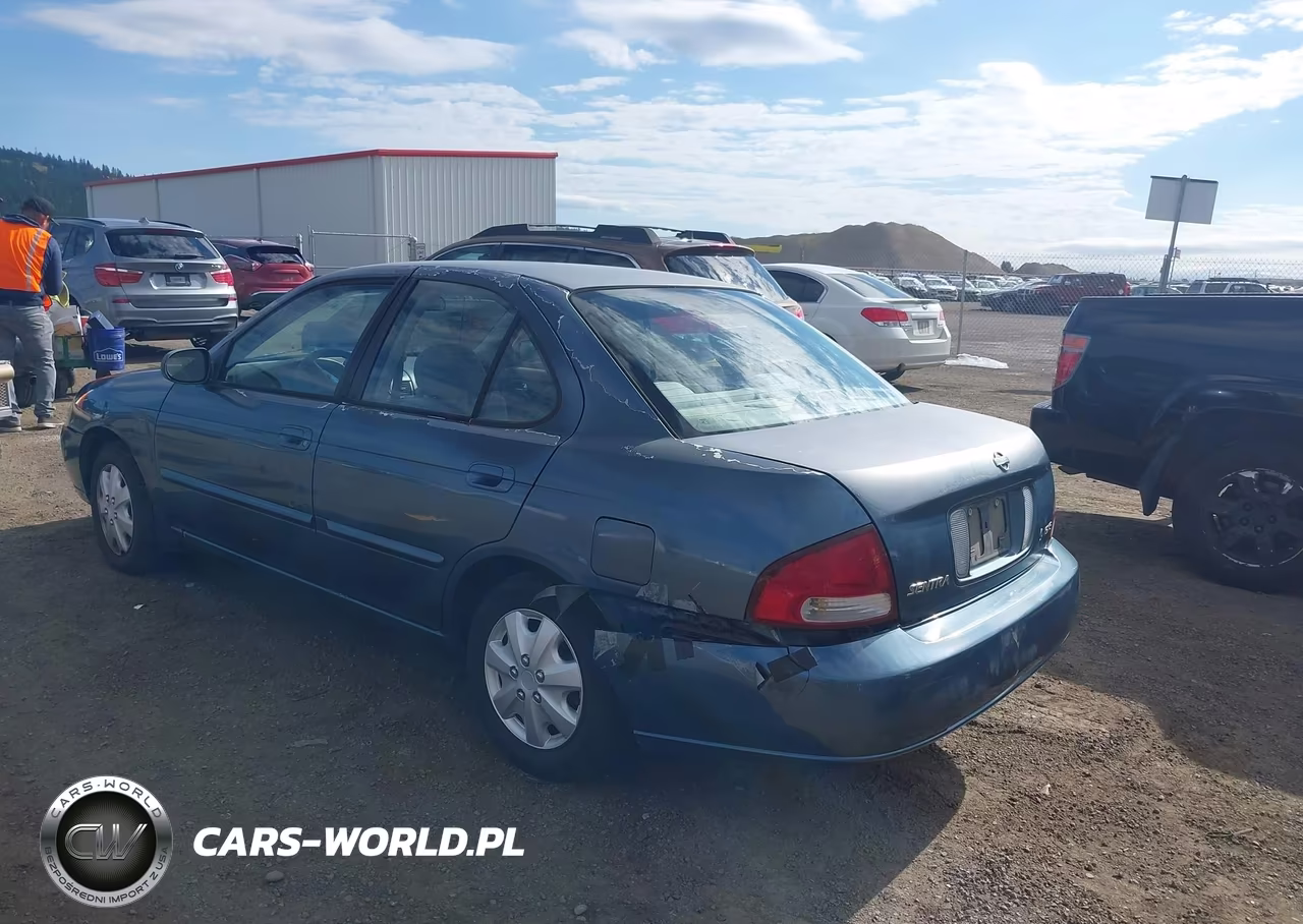 2002 Nissan Sentra Gxe VIN:3N1CB51D02L589517 - 3