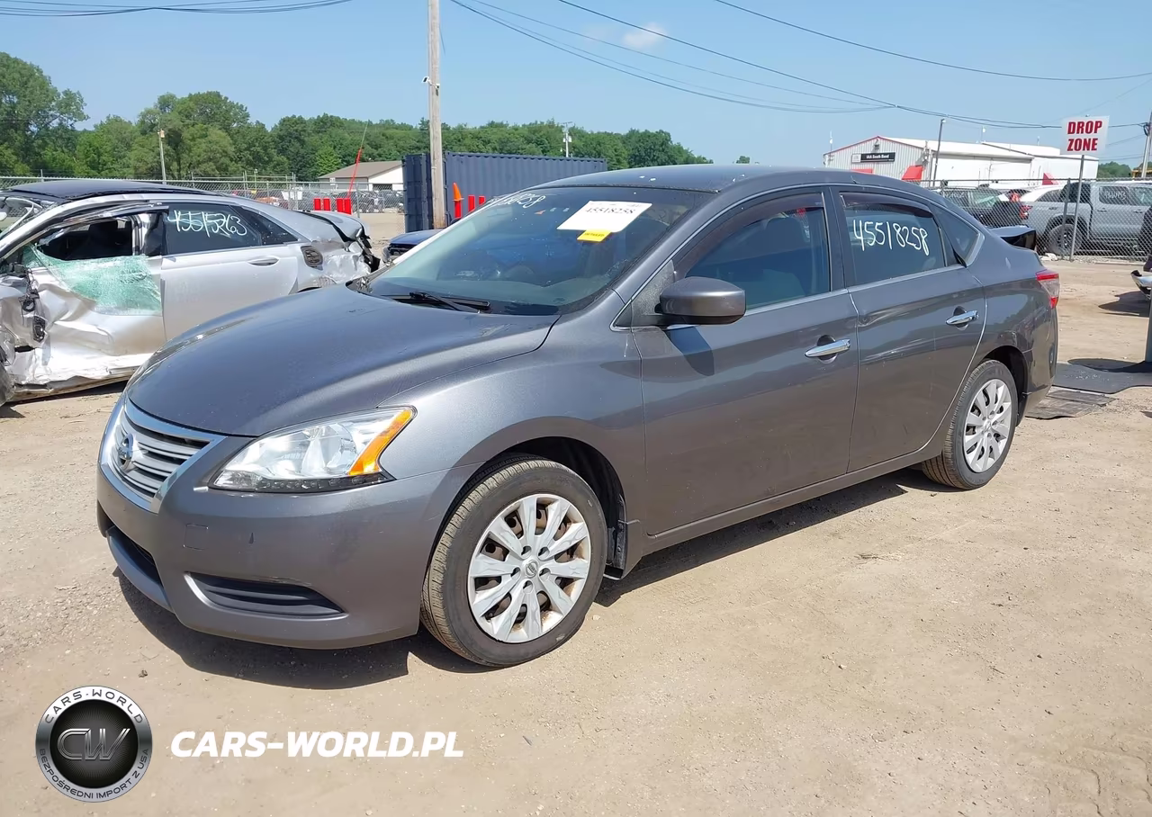 2015 Nissan Sentra S VIN:3N1AB7AP4FY376396 - 2