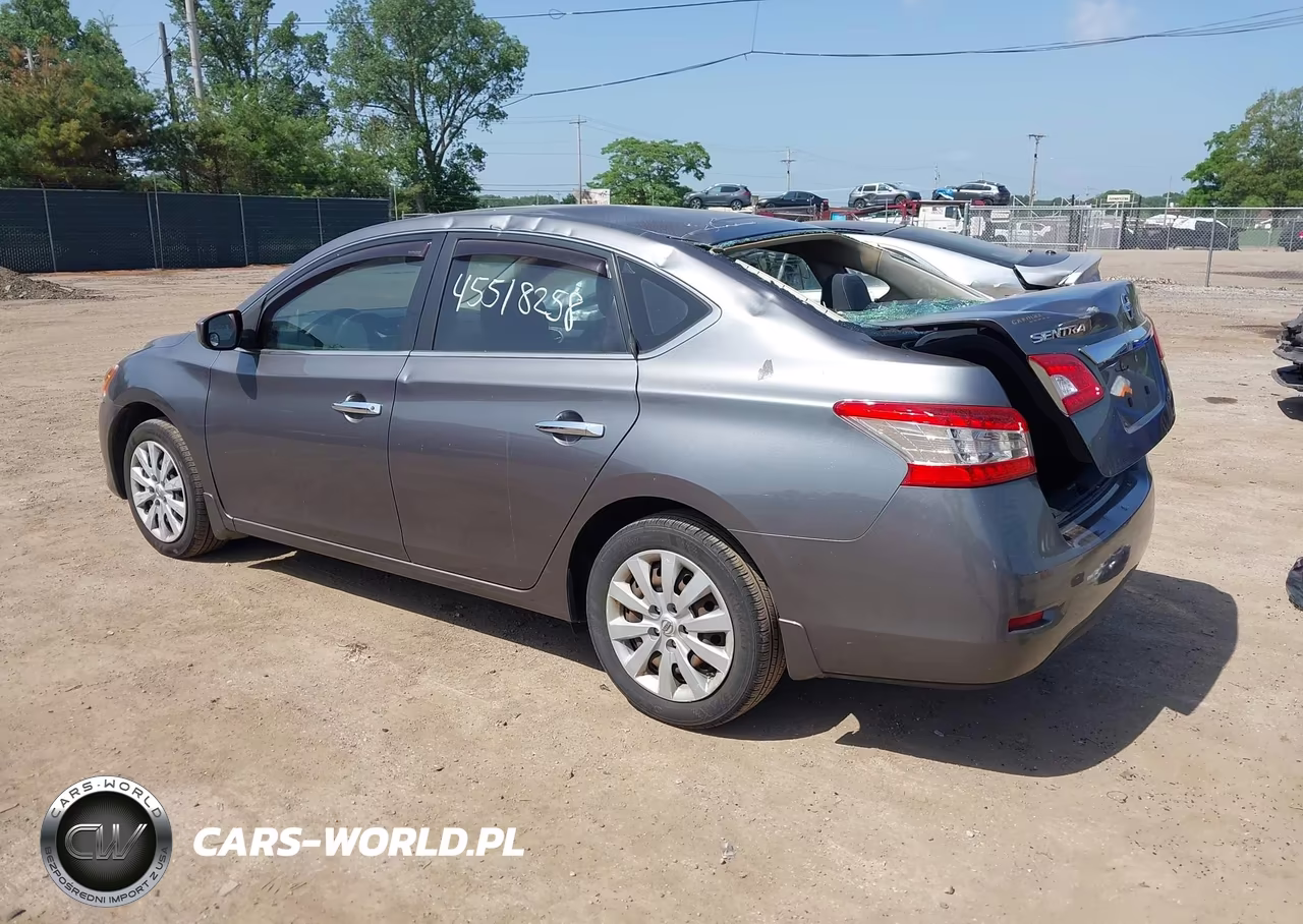 2015 Nissan Sentra S VIN:3N1AB7AP4FY376396 - 3