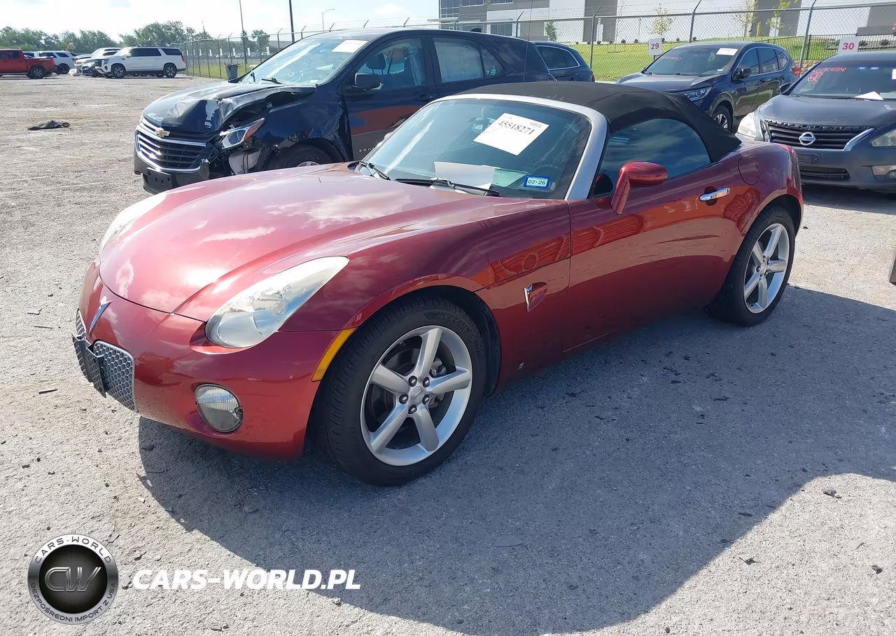 2009 Pontiac Solstice VIN:1G2MB35B89Y107386 - 2