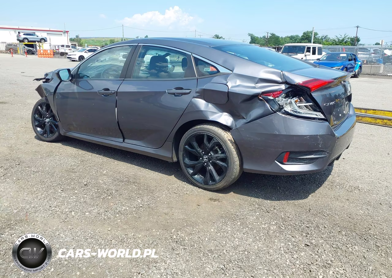2021 Honda Civic Sport VIN:2HGFC2F85MH554423 - 3