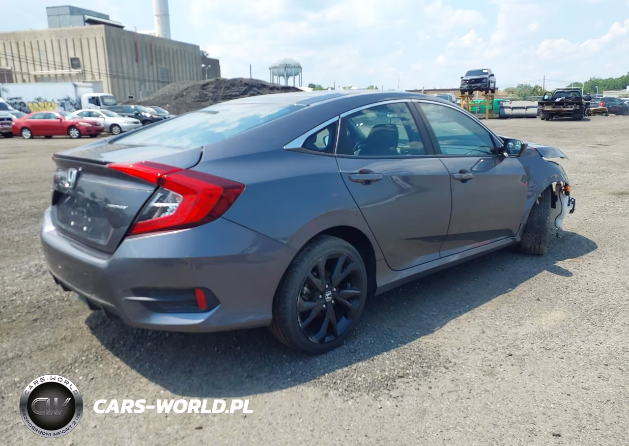 2021 Honda Civic Sport VIN:2HGFC2F85MH554423 - 4