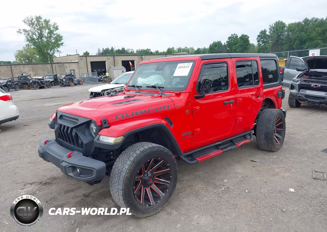 2019 Jeep Wrangler Unlimited Rubicon 4X4 VIN:1C4HJXFG9KW605597 - 2