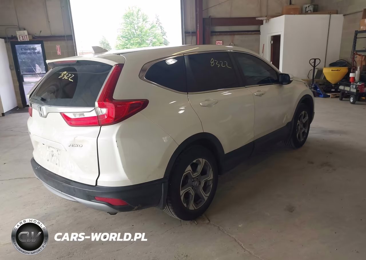 2017 Honda Cr-V Ex-L-Ex-L Navi VIN:5J6RW2H86HL047484 - 4