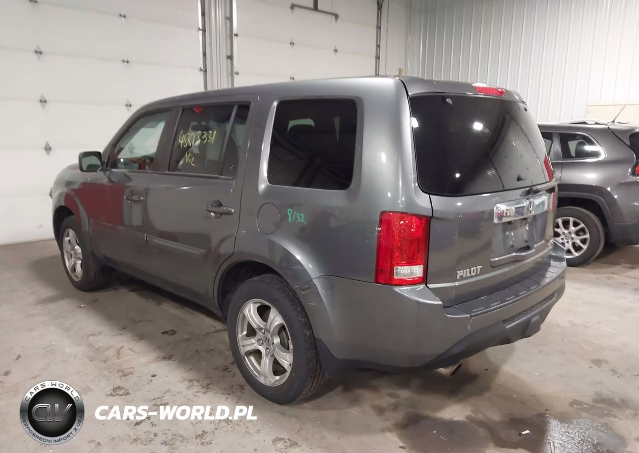 2012 Honda Pilot Ex VIN:5FNYF4H48CB009129 - 3