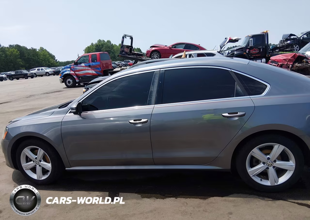2013 Volkswagen Passat 2.5L Se VIN:1VWBP7A36DC018106 - 14